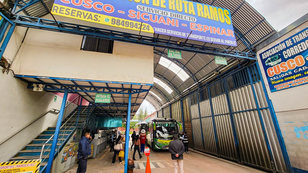 Cusco activa plan “Viaje seguro” por incremento de viajes en Semana Santa